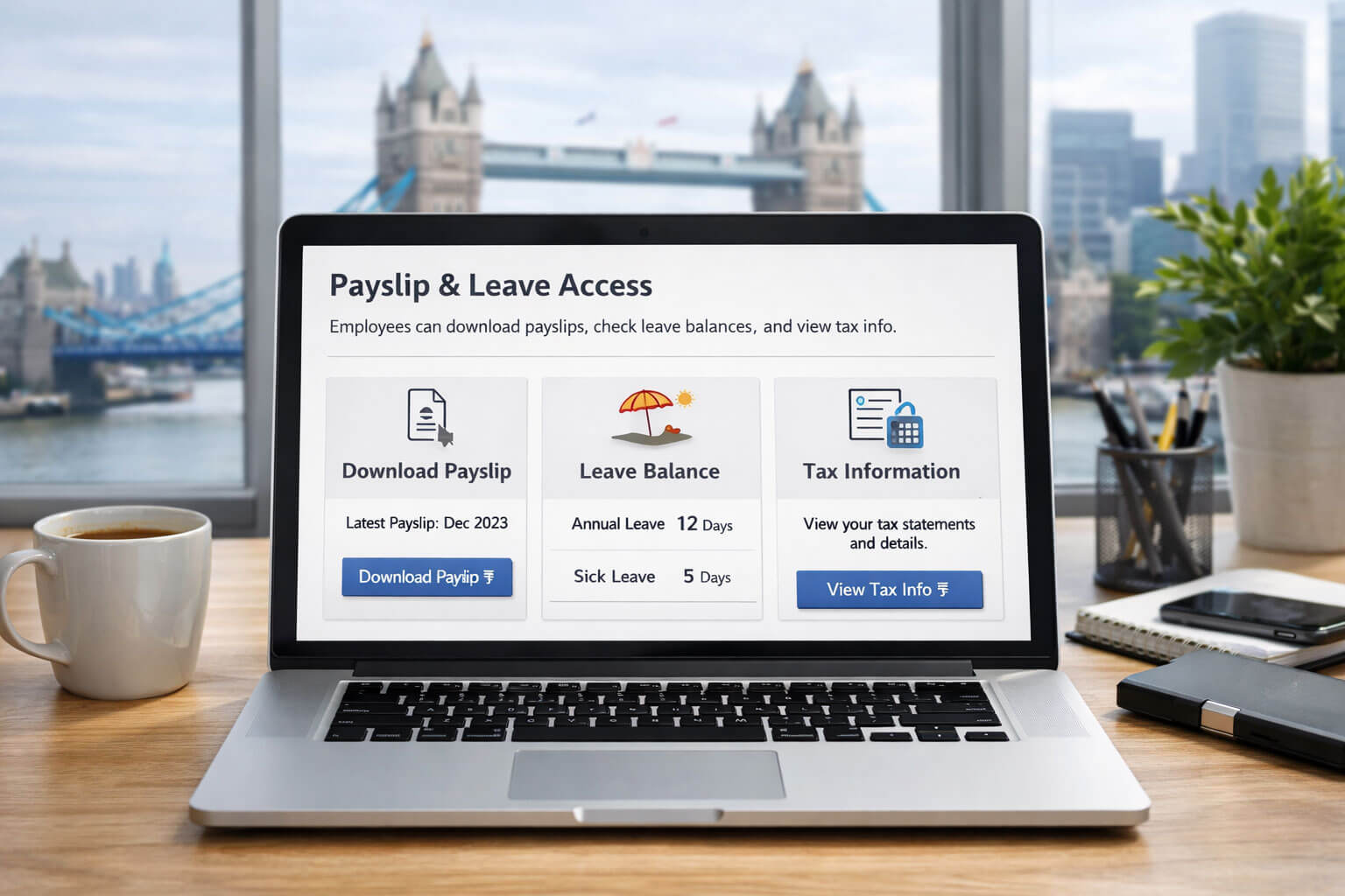 Employee Self-Service Portal | ESS Software for HR & Payroll