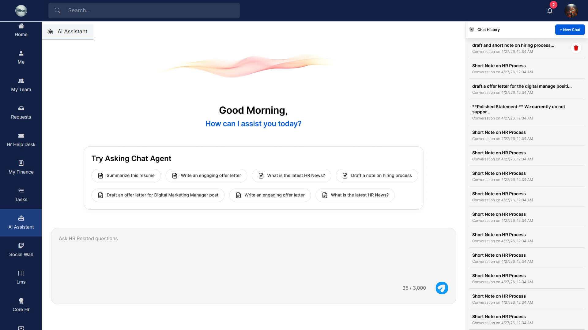 AI HR Assistant