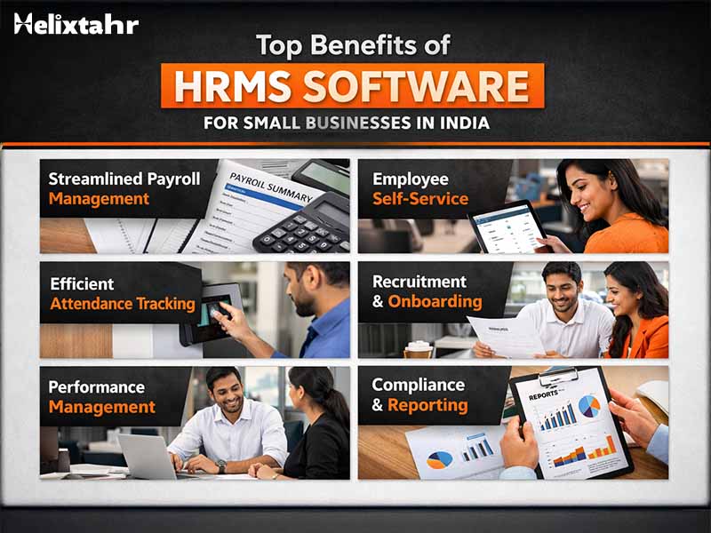 Top Benefits of HRMS Software for Small Businesses in India